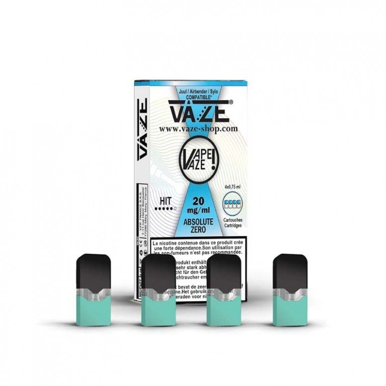 Absolute Zero - Cartouches x4 - Vaze